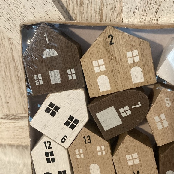 Target BP Christmas Wooden Countdown Blocks - Picture 2 of 8